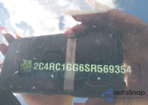 2025 Chrysler Pacifica Limited из США, поврежденный, VIN 2C4RC1GG6SR569354